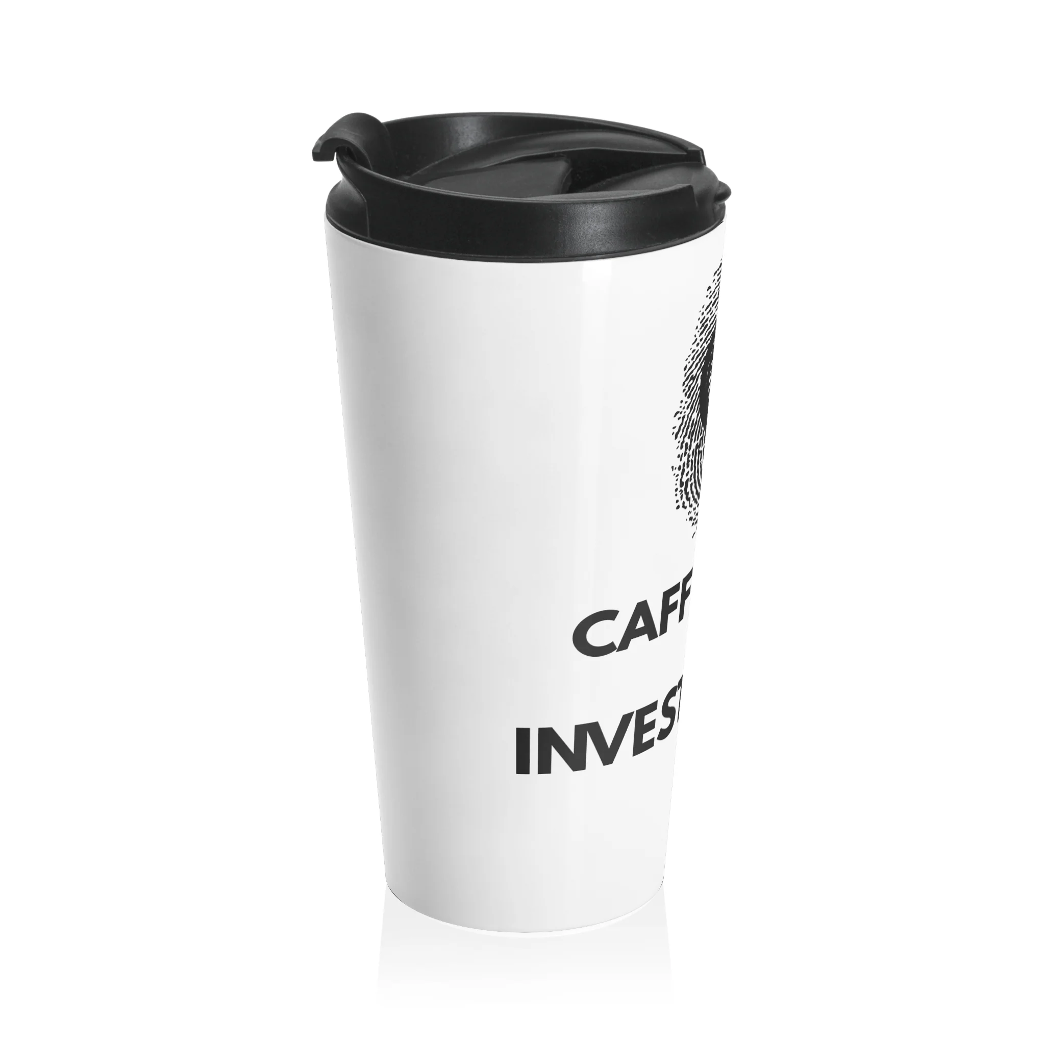 Caffeinated & Investigating Tumbler - Image 4