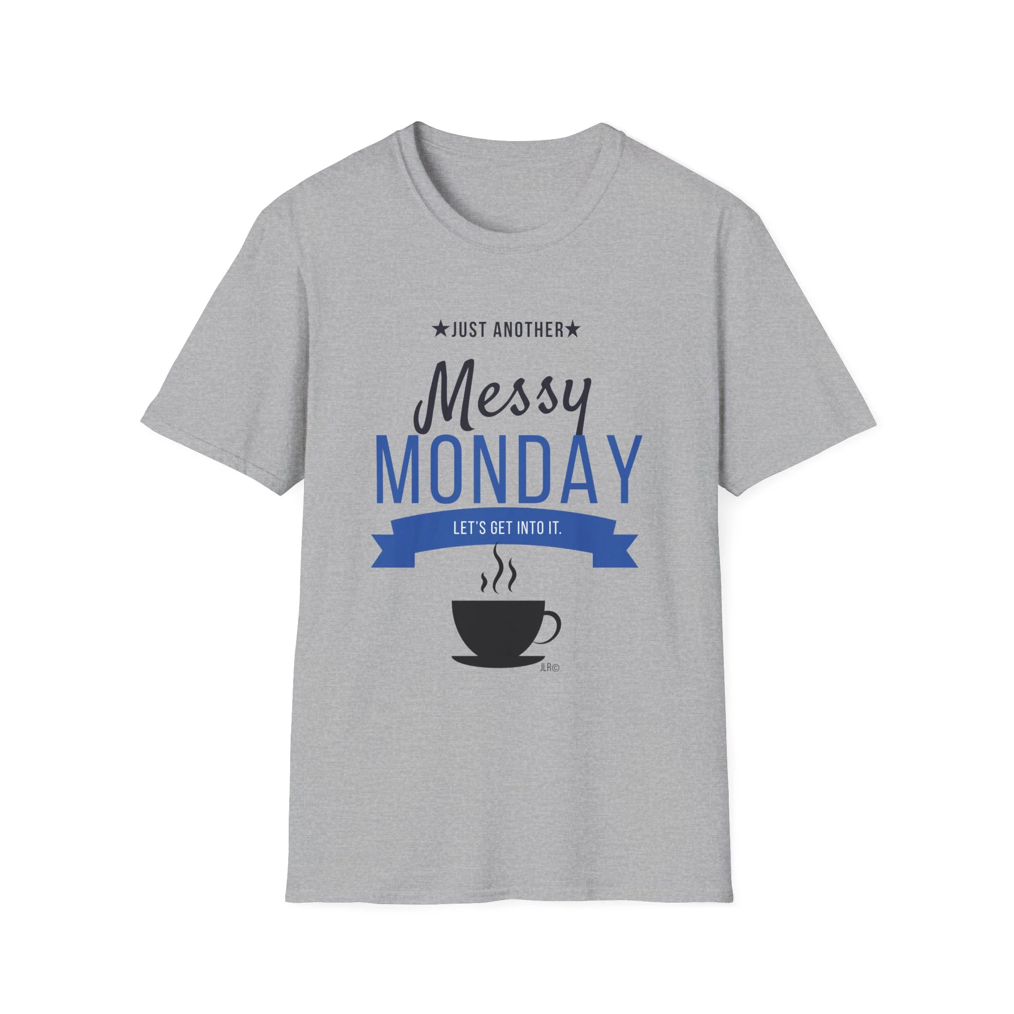 Messy Monday T-Shirt — Crew Neck - Image 4