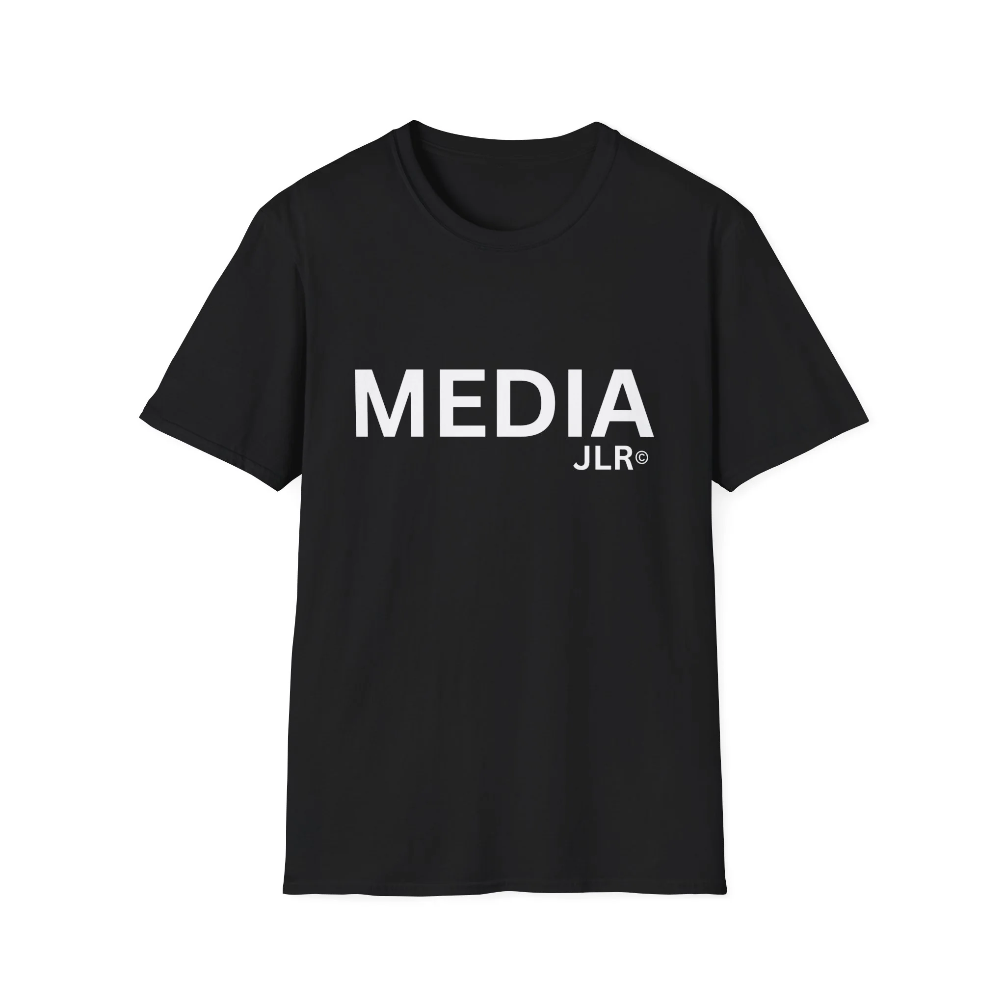 MEDIA JLR© T-Shirt — White Logo
