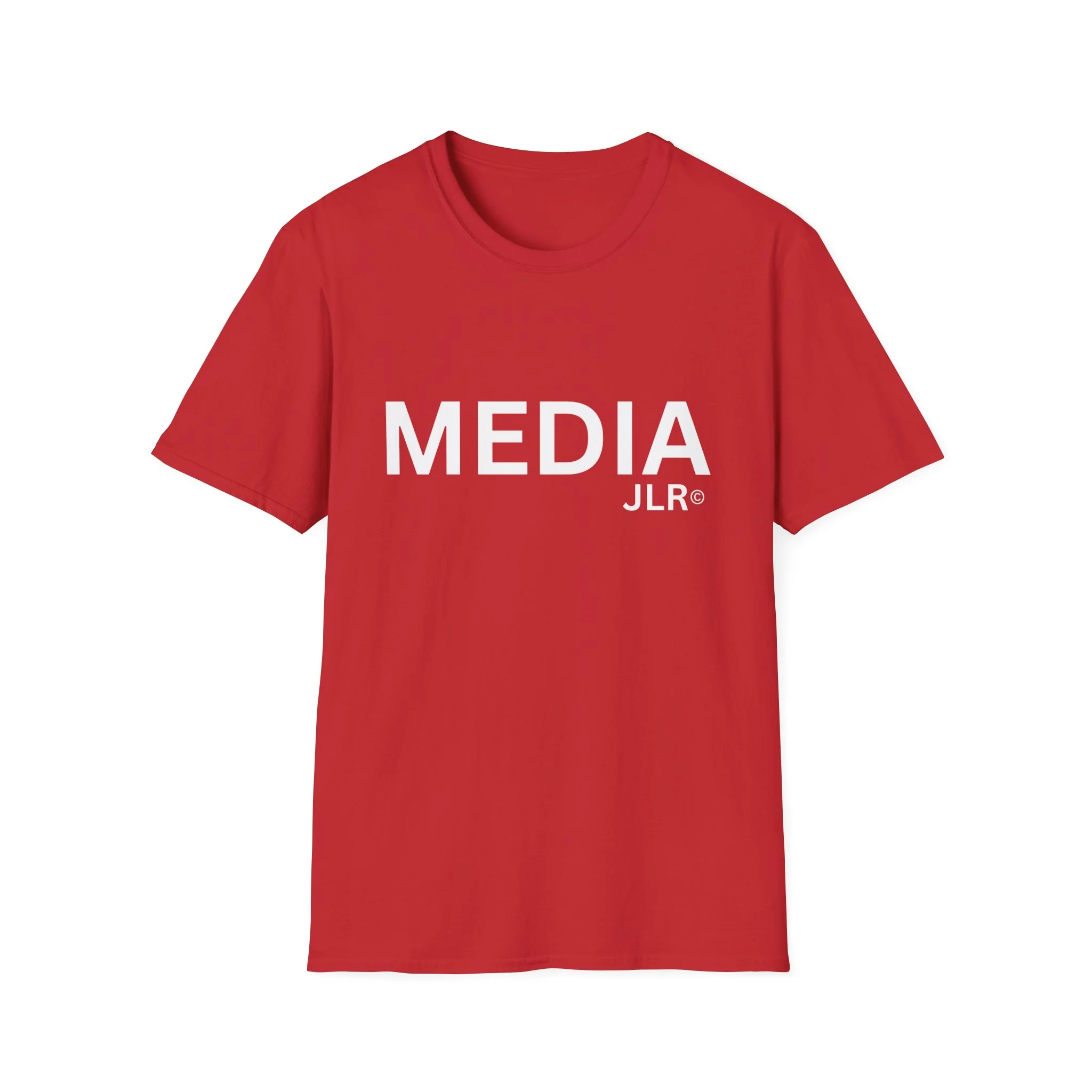 MEDIA JLR© T-Shirt — White Logo - Image 8