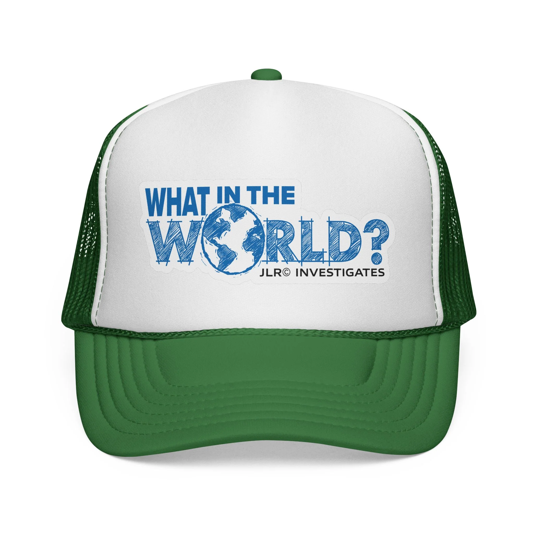 What In The World? Trucker Hat - Image 4